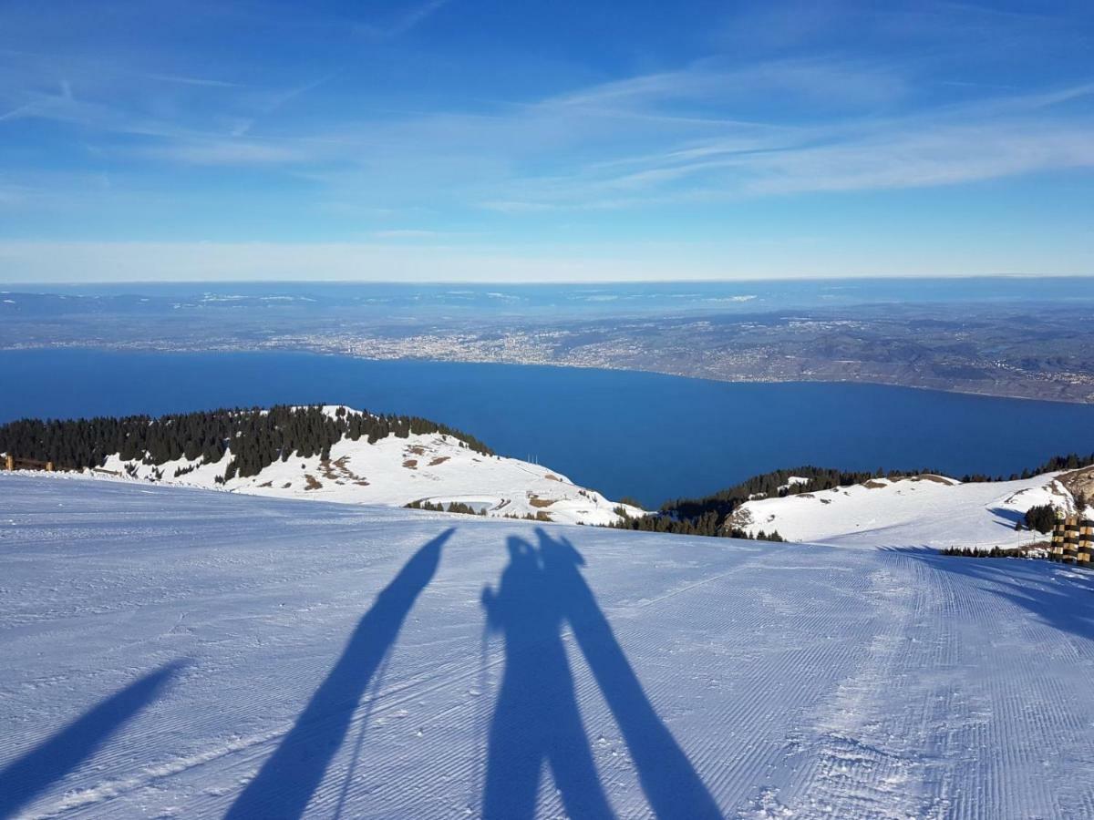 Chalet Le Telemark Thollon-les-Memises Bagian luar foto